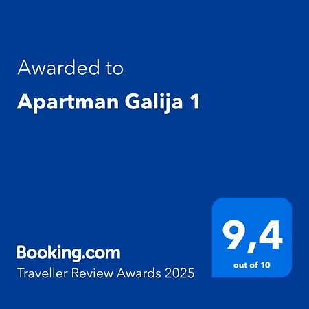 Διαμέρισμα Galija 1 With Free Garage Parking And Balcony *